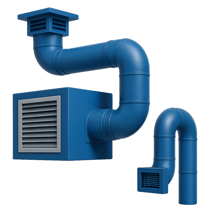 HVAC system illustration