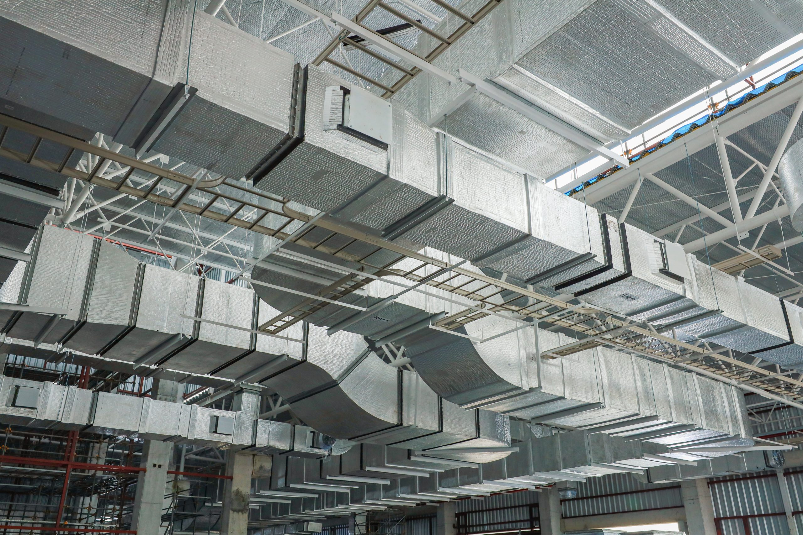 Air conditioning and ventilation system work