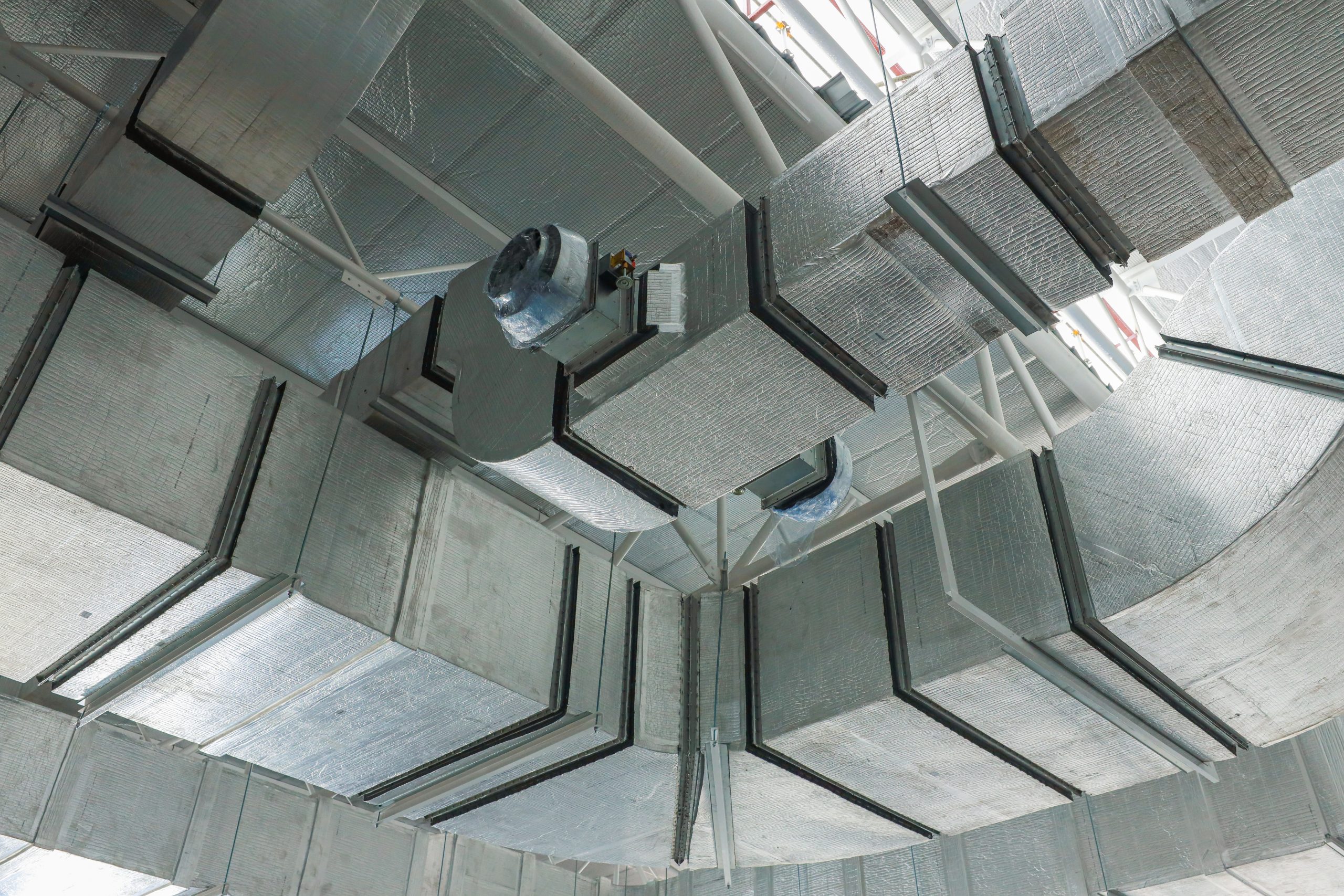 Air conditioning and ventilation system work