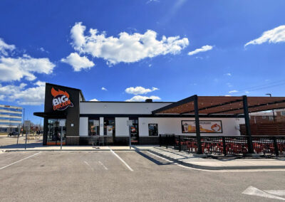 Exterior of Big Chicken Restaurant in Rosemont, Illinois
