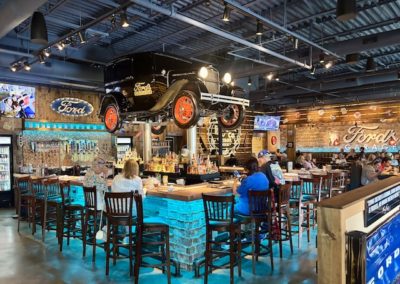 Interior of Ford's Garage in Lexington KY