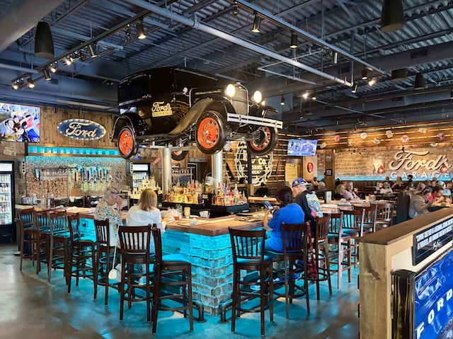 Fords Garage Interior Interior of Ford's Garage in Lexington KY